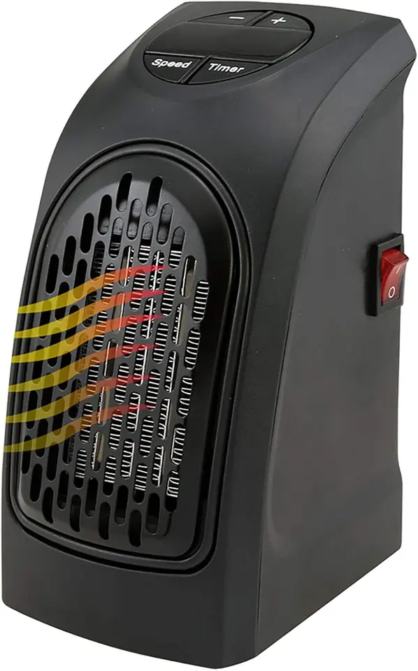 Calefactor Caloventilador Portátil Enchufe Pared Programable