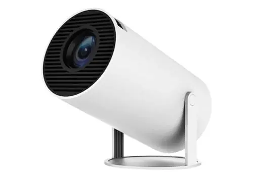 Mini Proyector Android 11 Conexión Wifi / Bluetooth Blanco