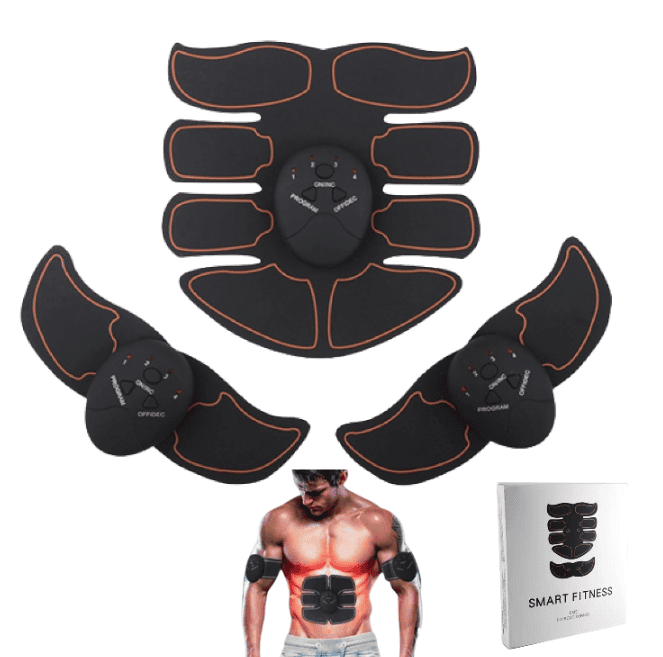 Kit Ejercitador Fitness Tonificador Electro Estimulador