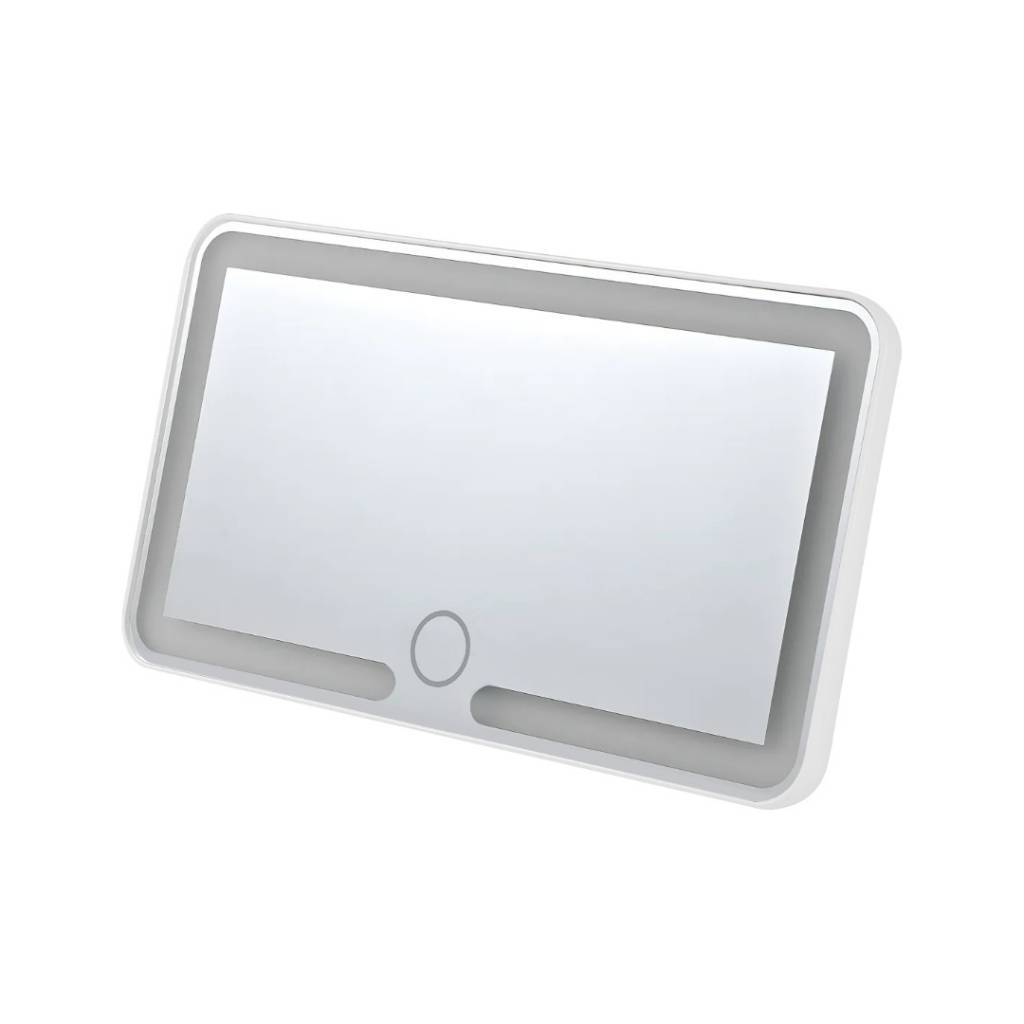 Espejo Tocador Maquillador Ajustable Auto Luz Led Recargable