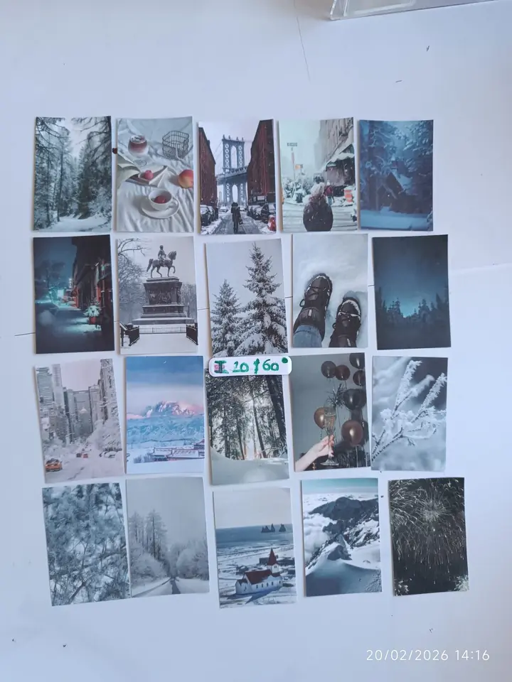 Stickers Washi invierno 1
