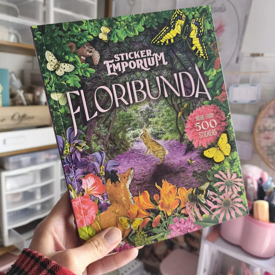Libro de stickers Floribunda