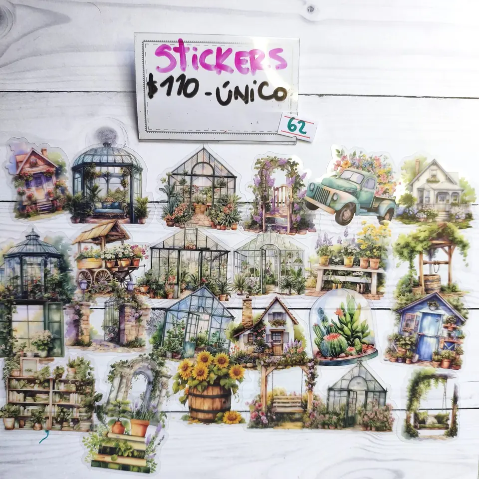 Stickers pet jardin 62