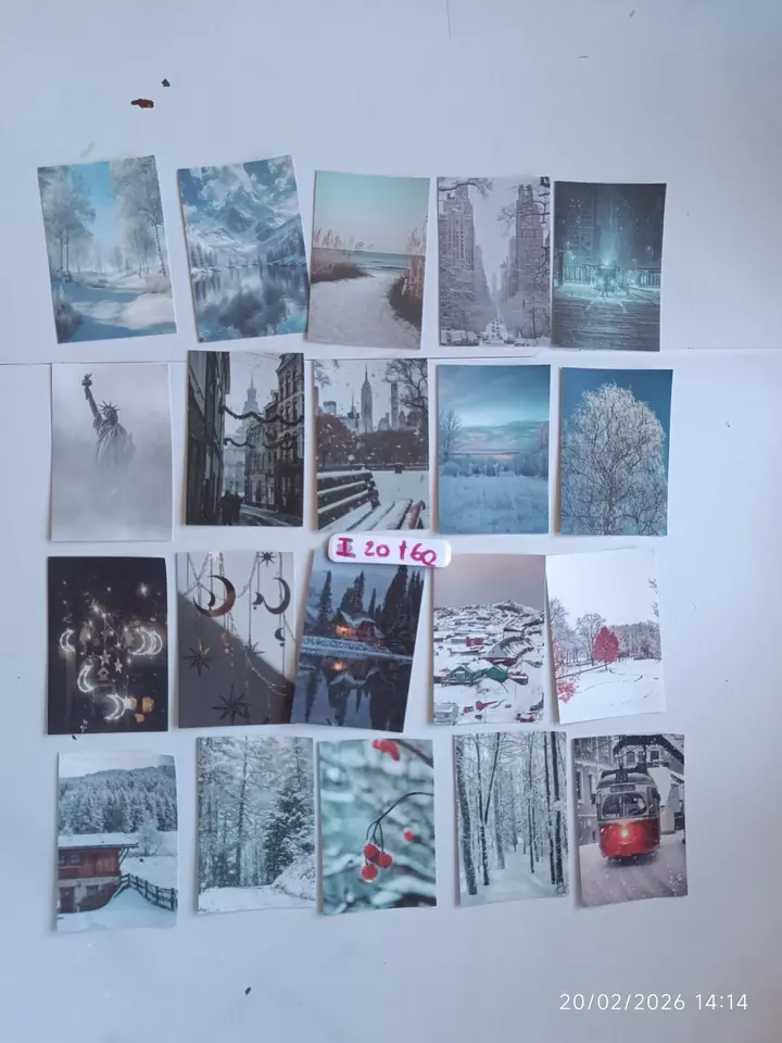Stickers tipo washi invierno 2