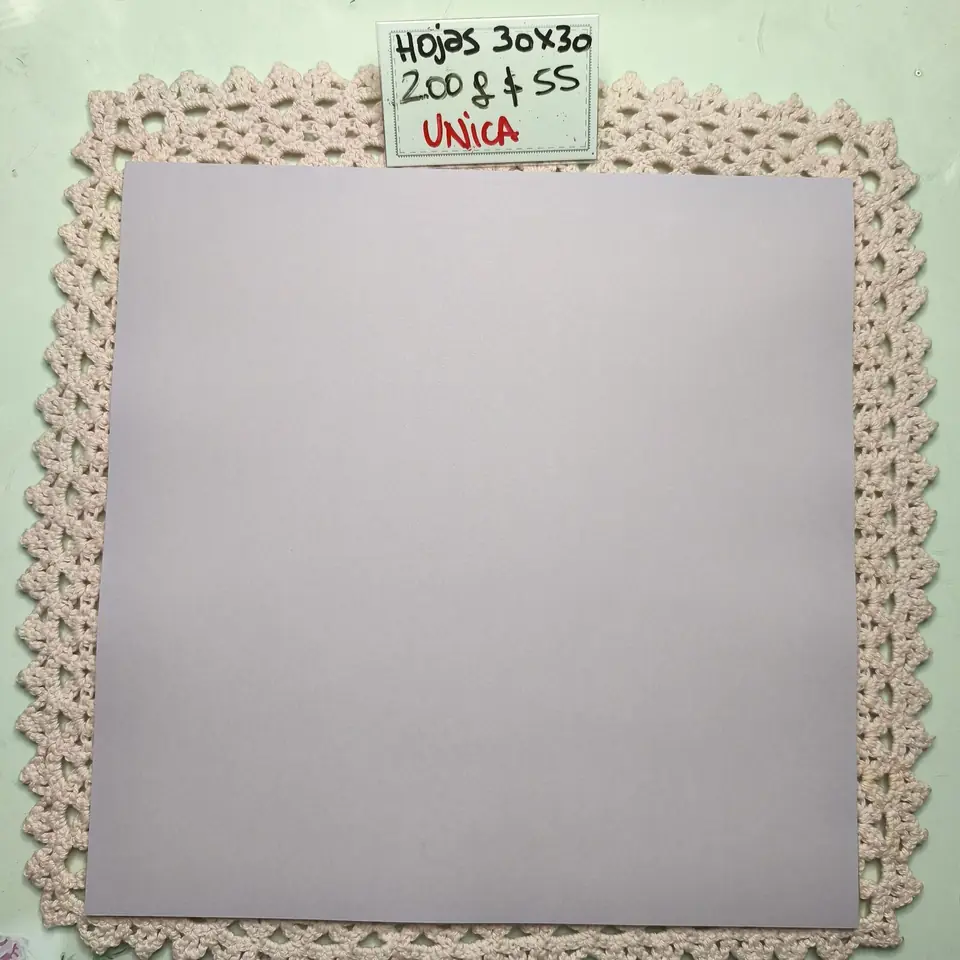 Hoja lila pastel