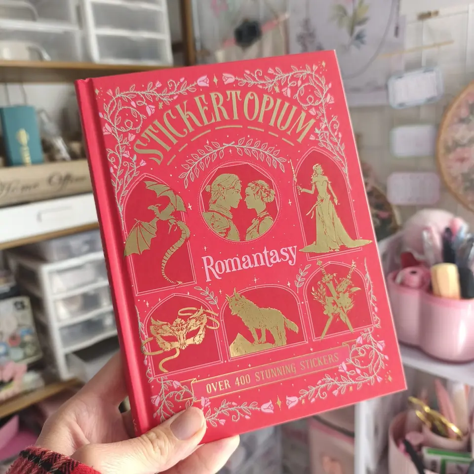 Libro de stickers Romantasy