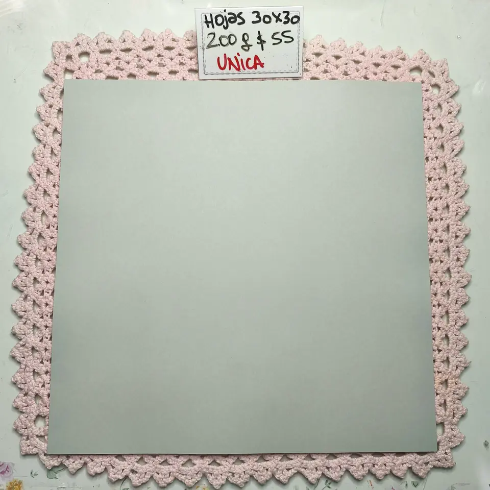 Hoja verde pastel