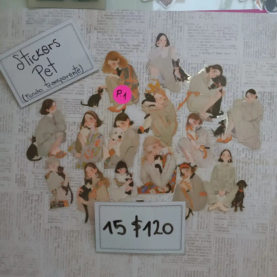 Stickers Nena pet Pamper