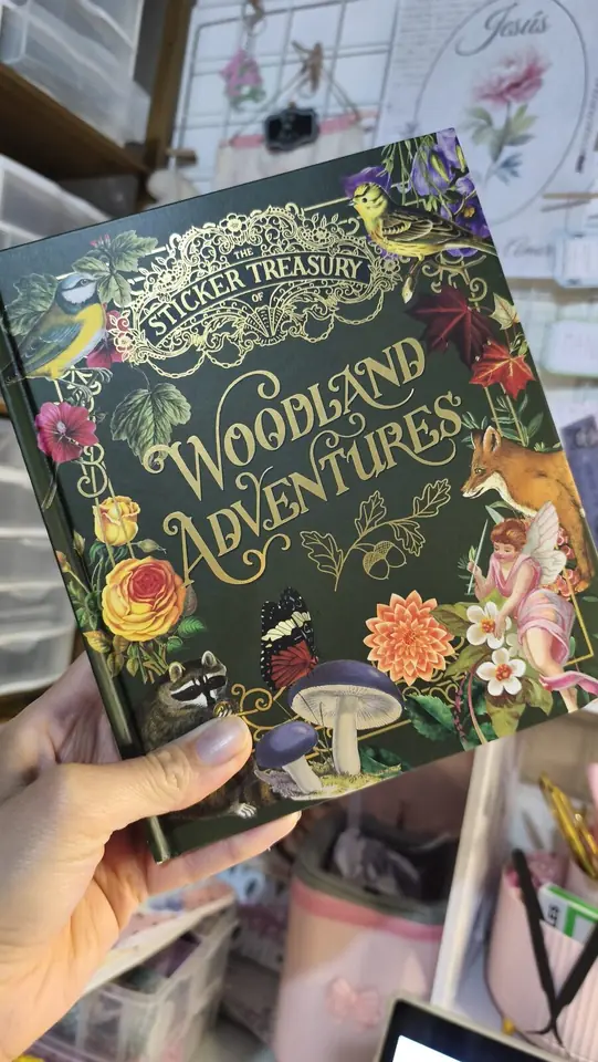 Libro de stickers Woodland