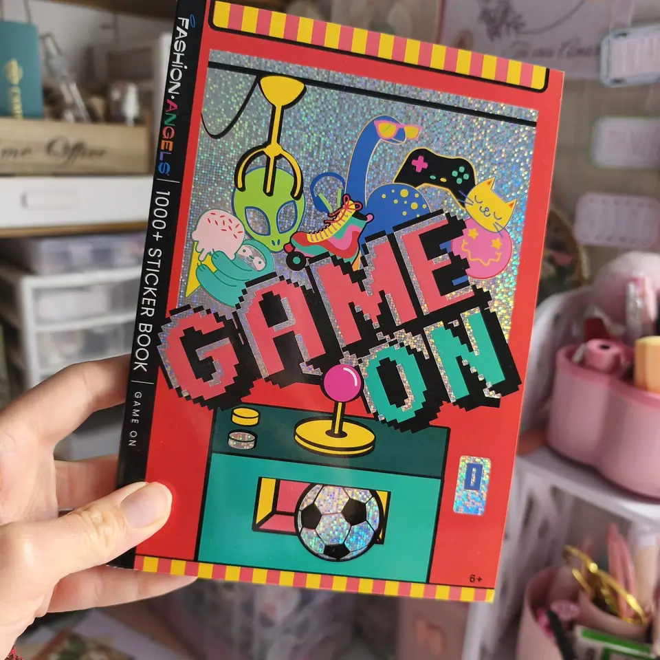 Libro de stickers Game ON