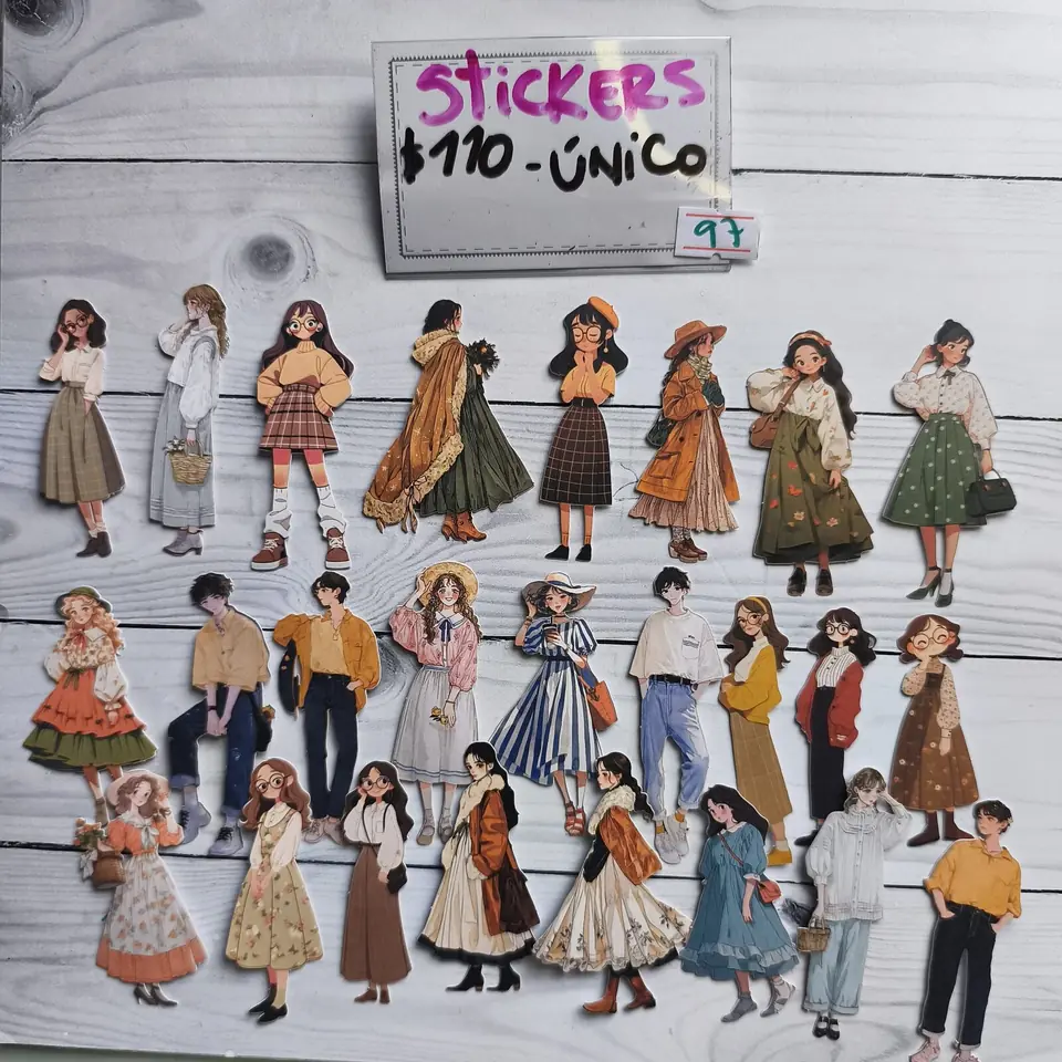 Stickers rigido nena 97