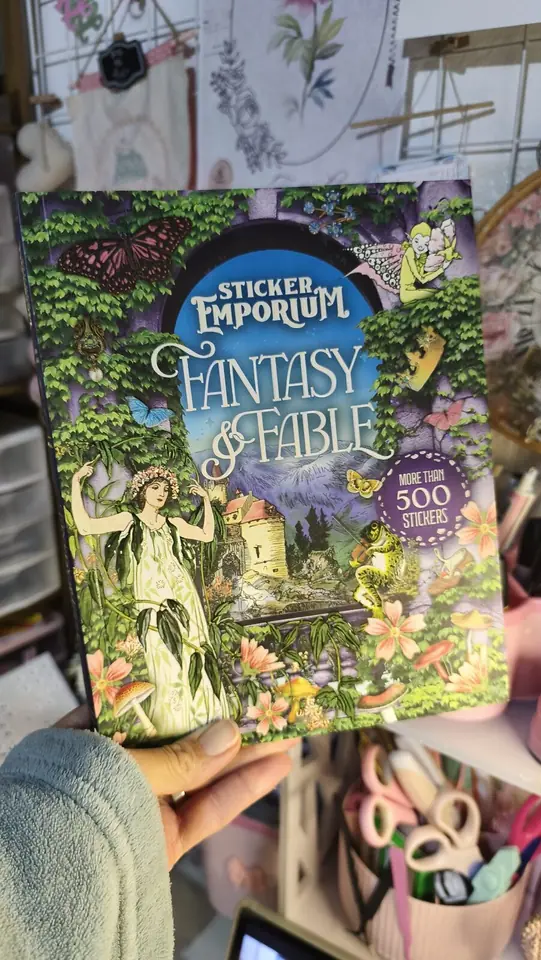 Libro de stickers Fantasy
