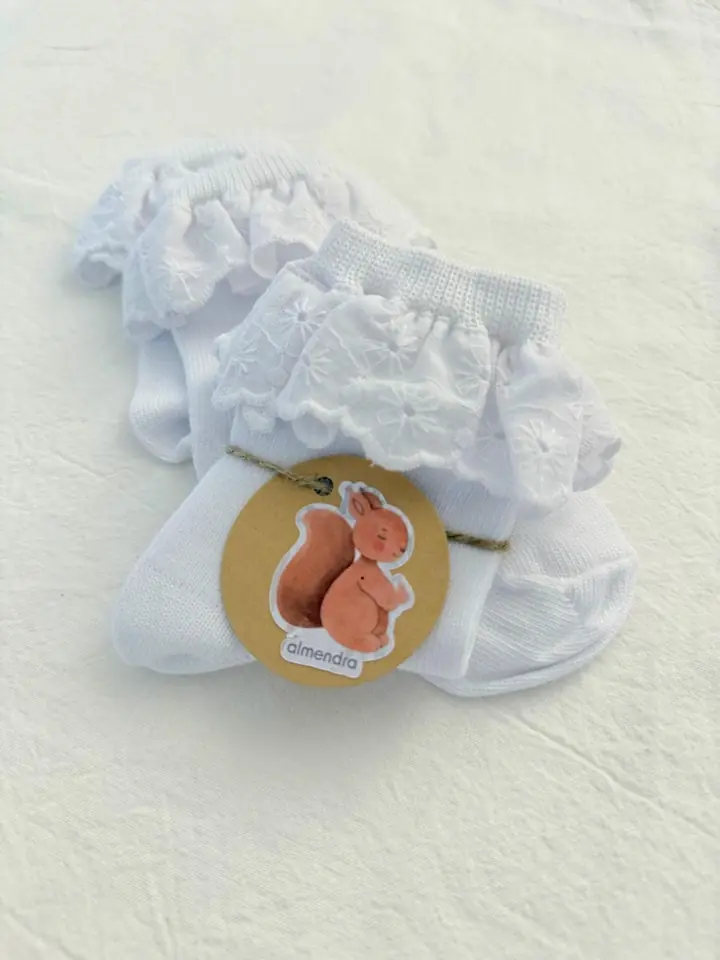 Medias broderie