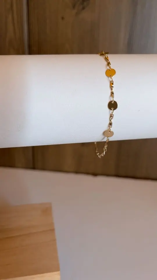 PULSERA ENCHAPADA EN ORO 18K