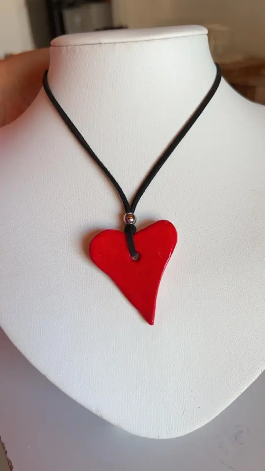 CHOCKER CORAZON ROJO