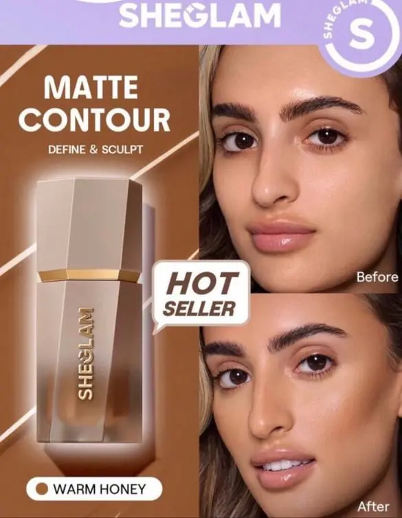Contorno líquido matte de la marca sheglam