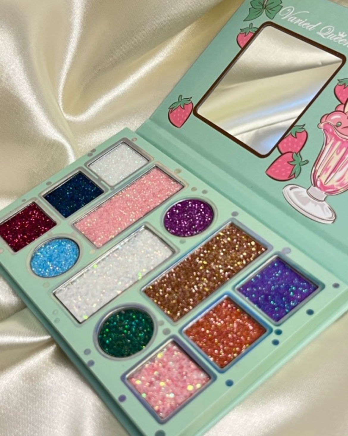 Paleta de glitter en gel Happy Sun Day de Varied Queen