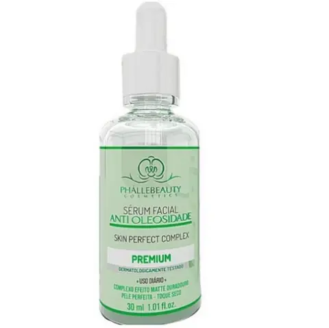 Serum facial antioleosidades de Phalleabeauty