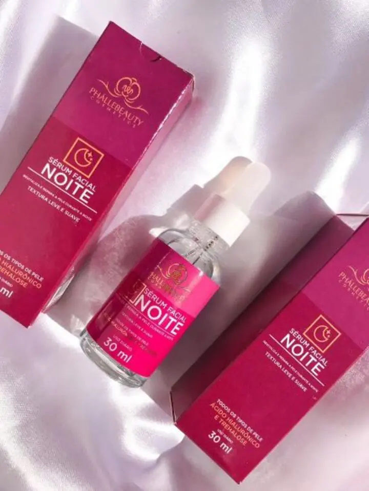 Serum facial noche con ácido hialuronico