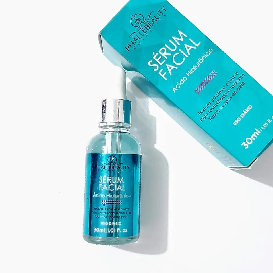 Serum facial de ácido hialuronico dé Phalleabeauty