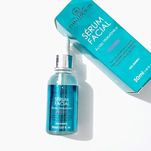 Serum facial de ácido hialuronico dé Phalleabeauty