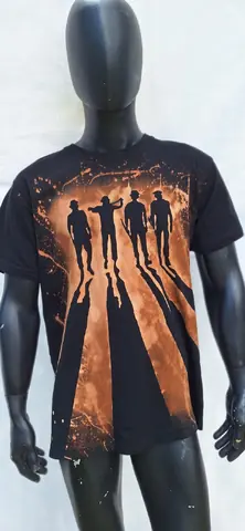 Remera Metanoia Naranja TalleXL