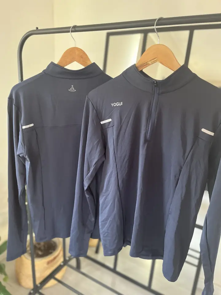 Remera Half zip sport