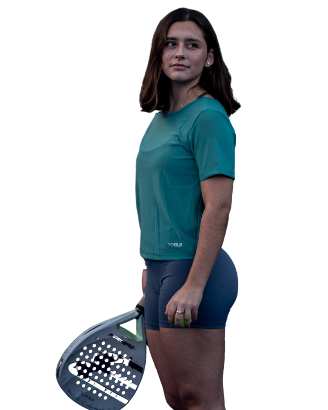 Remera Namasté - Teal Lagoon