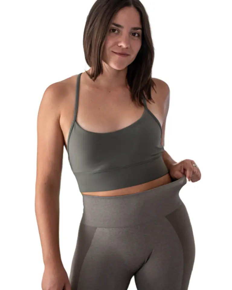Top Malasana - Sage Green