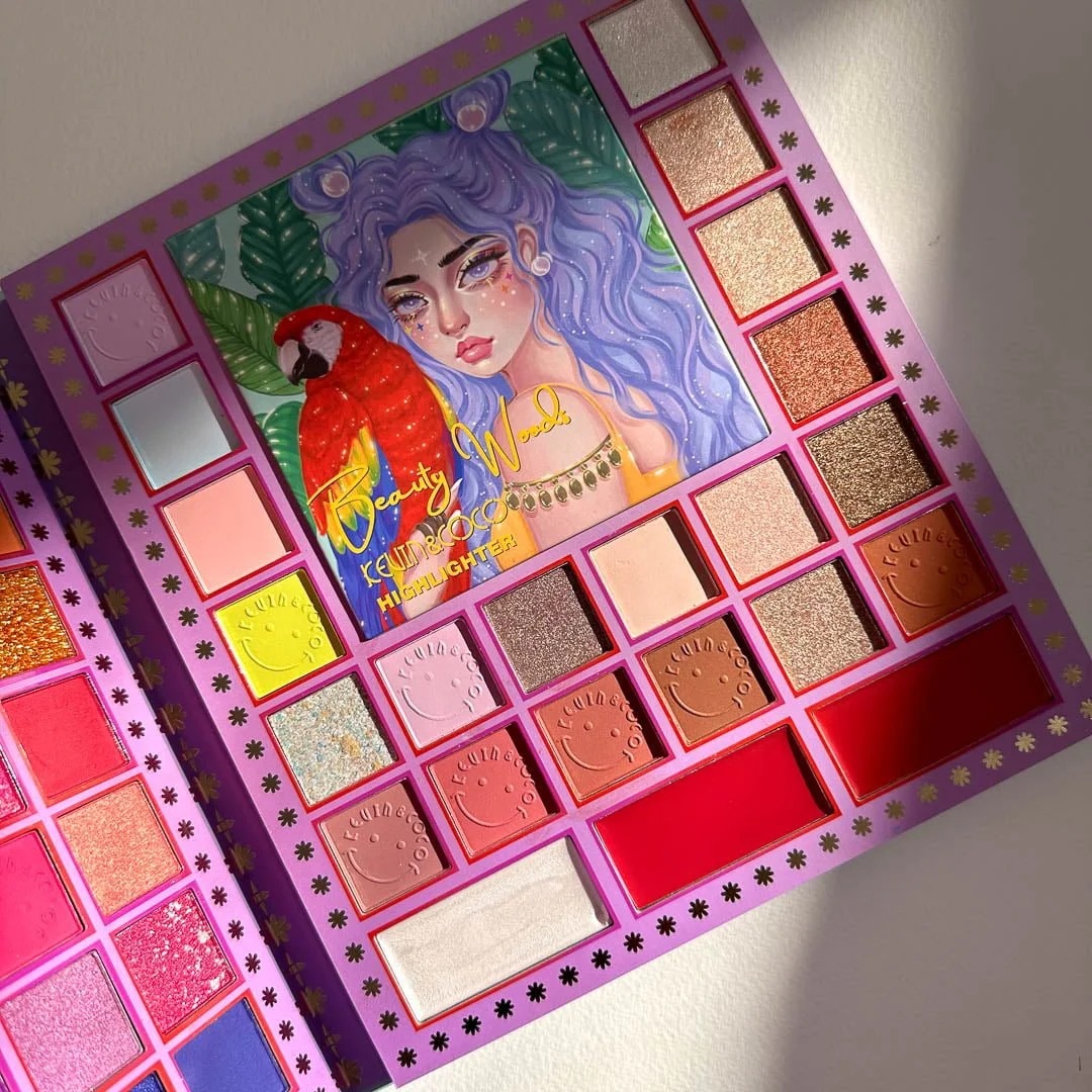 Paleta de Sombras Guacamayo
