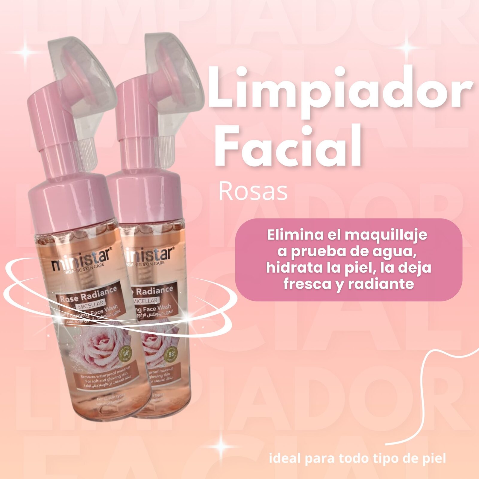 Espuma Facial Rose Radiance