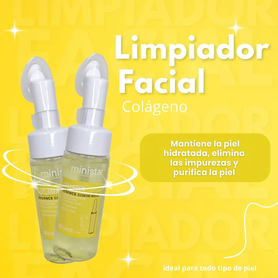 Espuma Facial con Colágeno