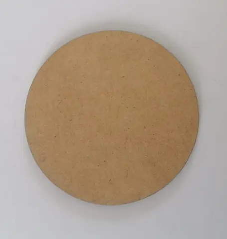 Base redonda de  Mdf 3mm
