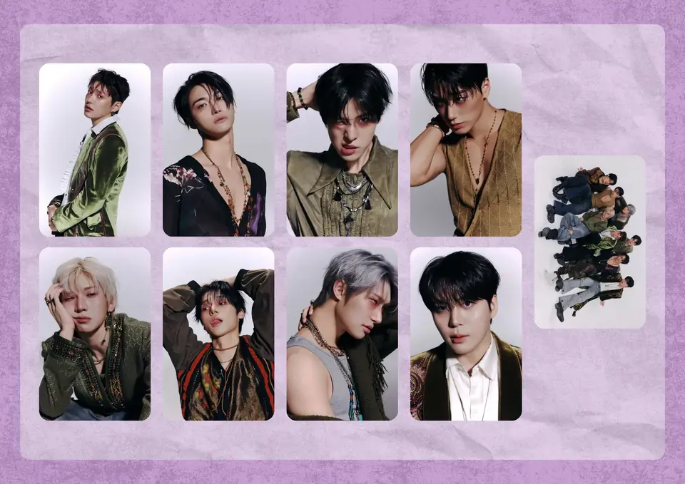 ATEEZ - GOLDEN HOUR : Part.5 Photocard Set #2