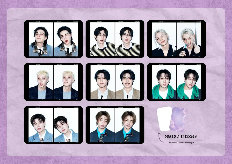 STRAY KIDS - 'THIS & THAT' Concept #4 Photocard Set