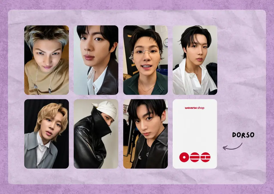 BTS - ARIRANG Busan Pick-Up Lucky Draw Photocard Set