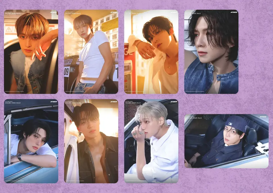 ATEEZ - 'GOLDEN HOUR : Part.3' #3 Photocard Set