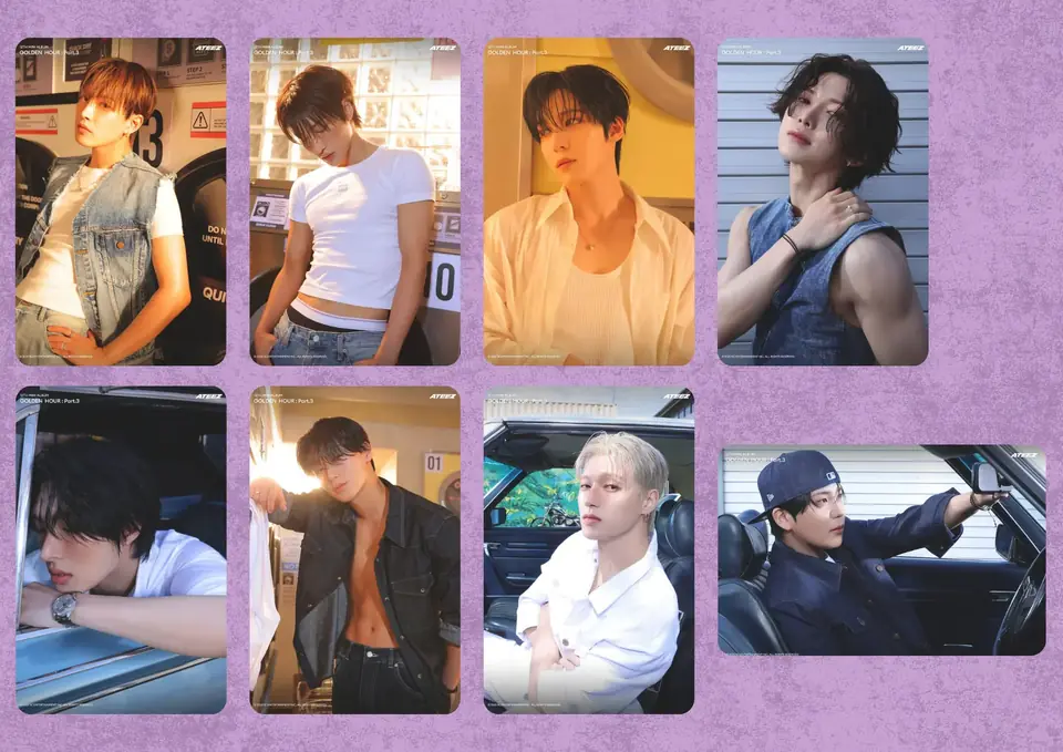 ATEEZ - 'GOLDEN HOUR : Part.3' #2 Photocard Set