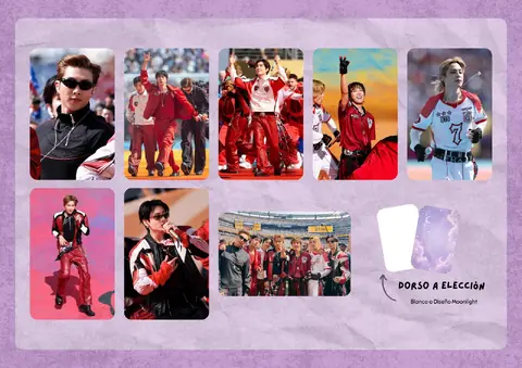 BTS -  FIFA World Cup Final 2026 Photocard Set
