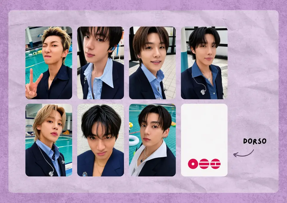 BTS - ARIRANG Weverse Japan Round 2 Lucky Draw Photocard Set