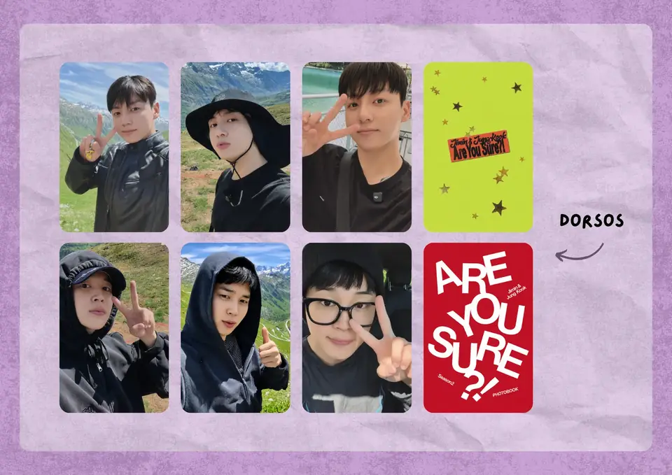 BTS Jimin & Jungkook - 'Are You Sure?!' Season 2 Photocard Set