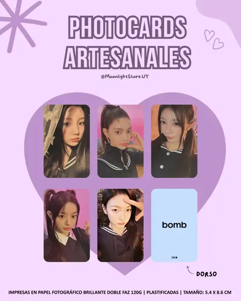 ILLIT - bomb MAGIC BOMB Ver. A Photocard Set