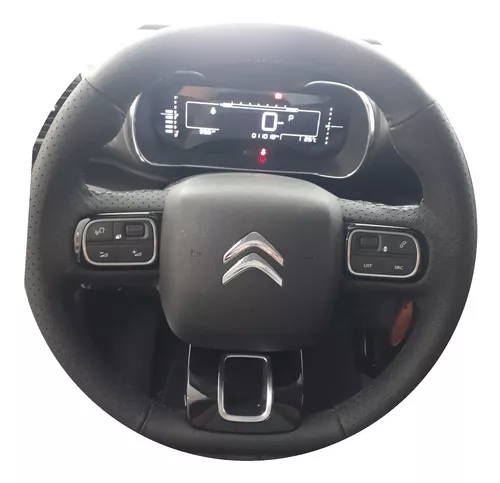 Cubierta de volante cosida C4 Cactus en cuero genuino