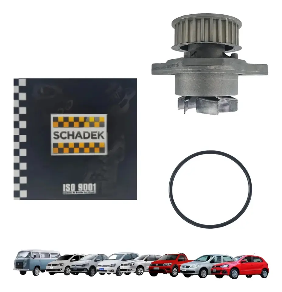 Bomba de agua Gol Polo 1.6 8v 2002 2003 2004 2005 2006 2007 2008