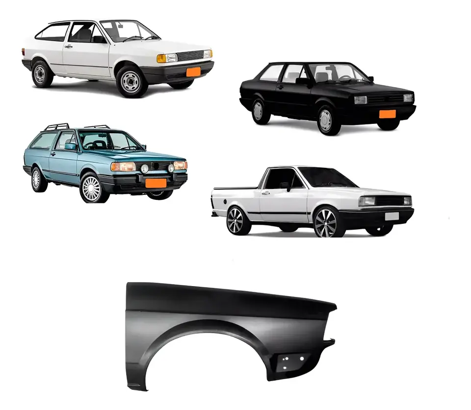 Guardabarros para Gol Parati Saveiro Voyage 1991 1994 93 94 Cuadrado