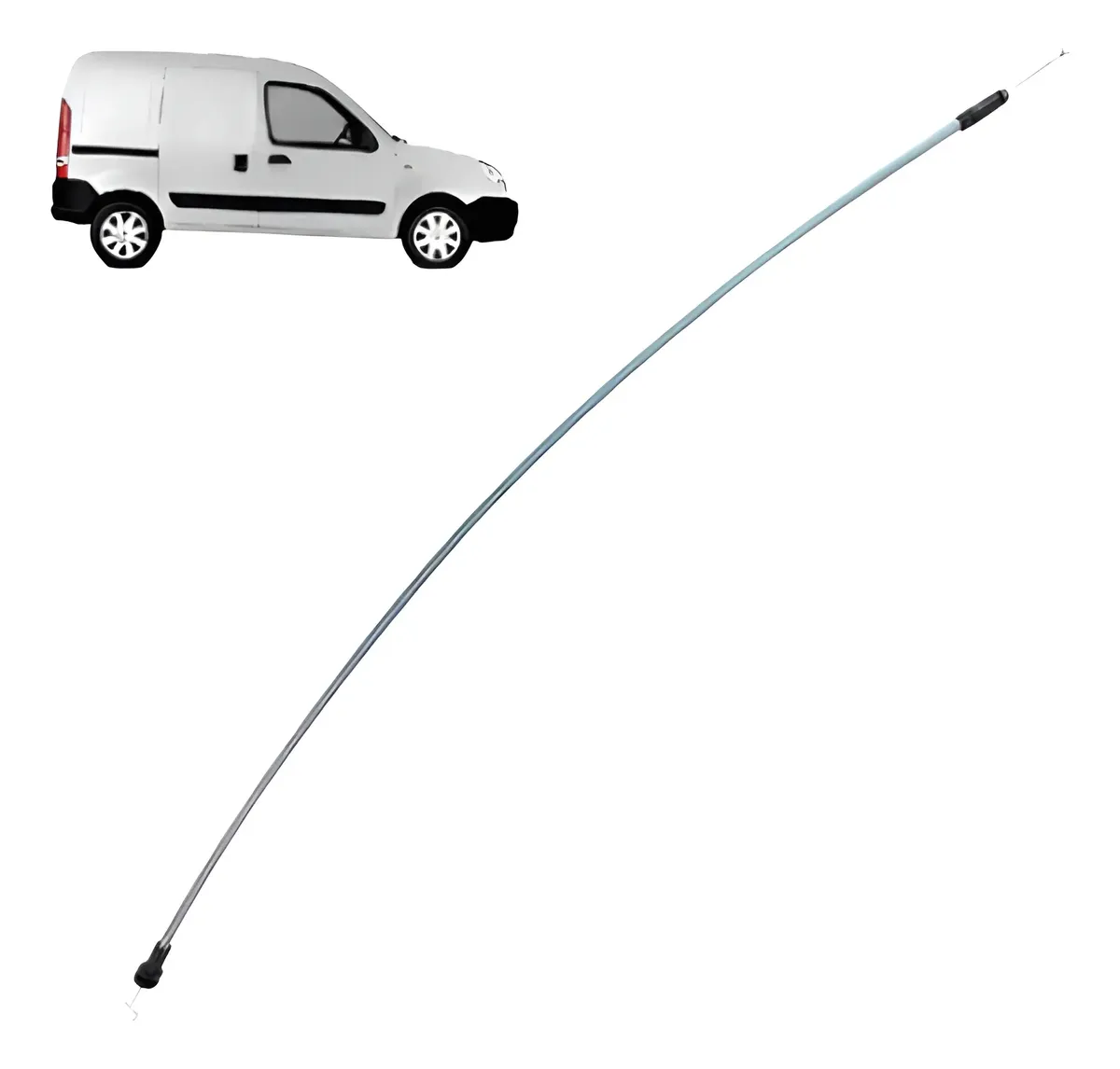 Cable de apertura para puerta lateral corredera larga Kangoo