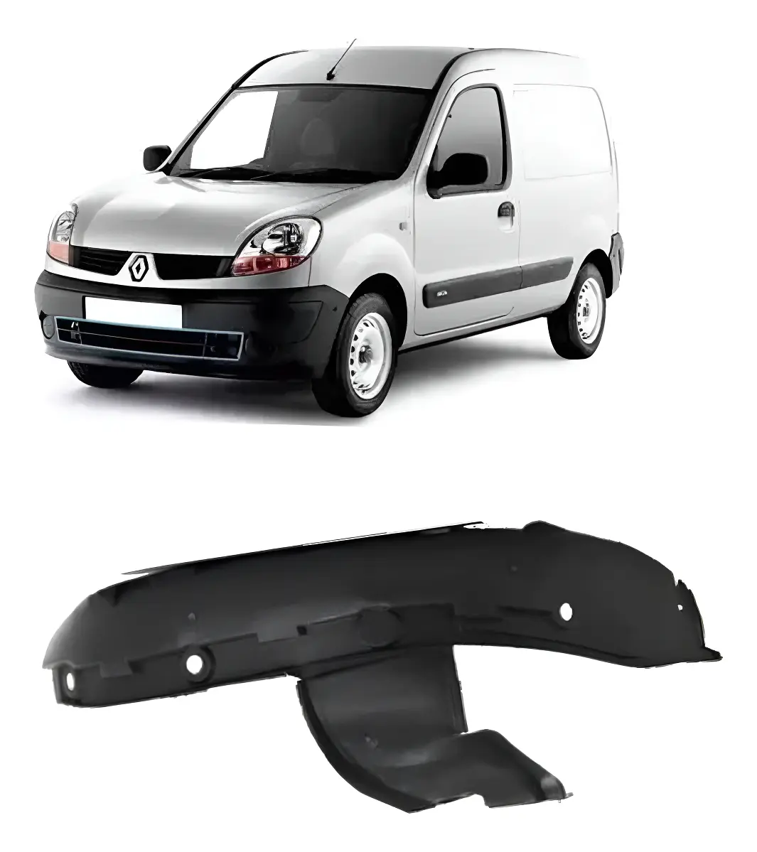 Guardabarros delantero  para Kangoo 2003-2012