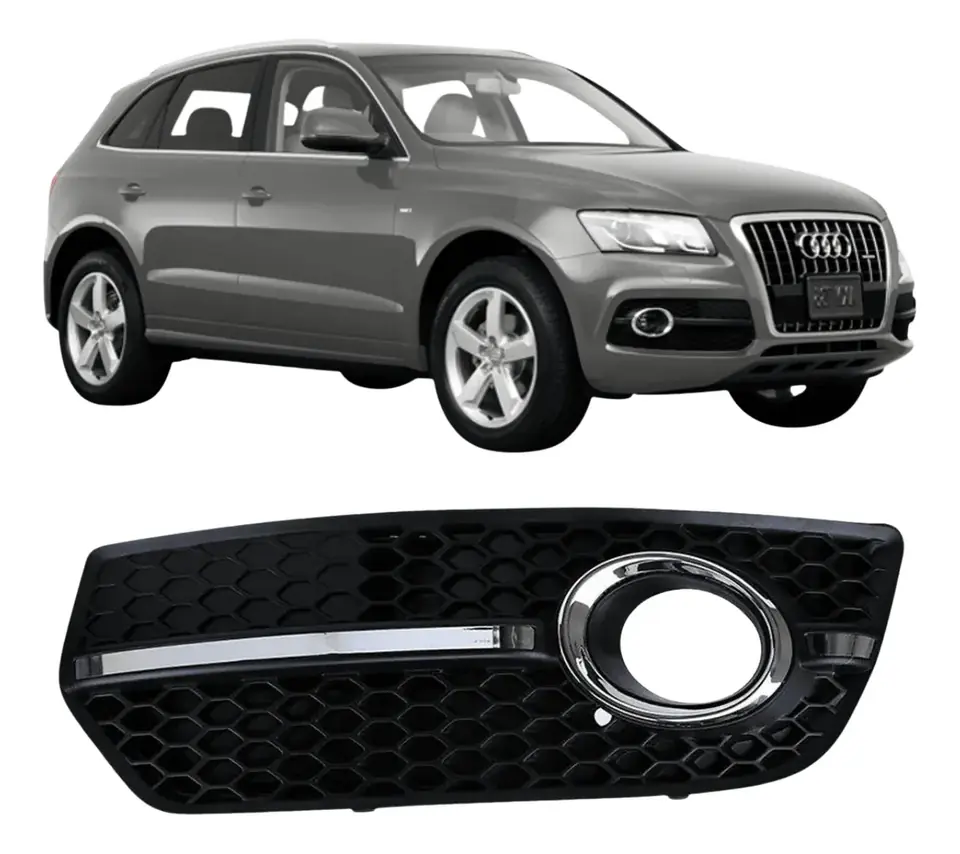 Moldura de Faro Antiniebla para Audi Q5 2009 a 2012 – Modelo Sport con Friso Cromado