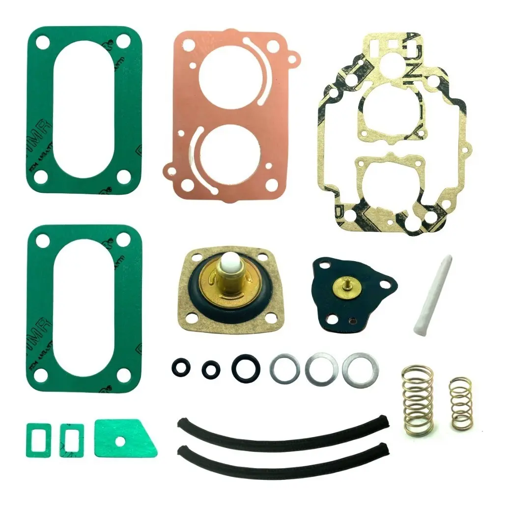 Kit de Reparación de Juntas y Componentes para Carburador Weber 495 TLDF – Fiat Uno, Premio, Elba y Fiorino