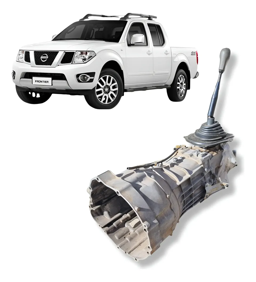 Caja de cambios manual 4x4 para Nissan Frontier 2014/2015 usada